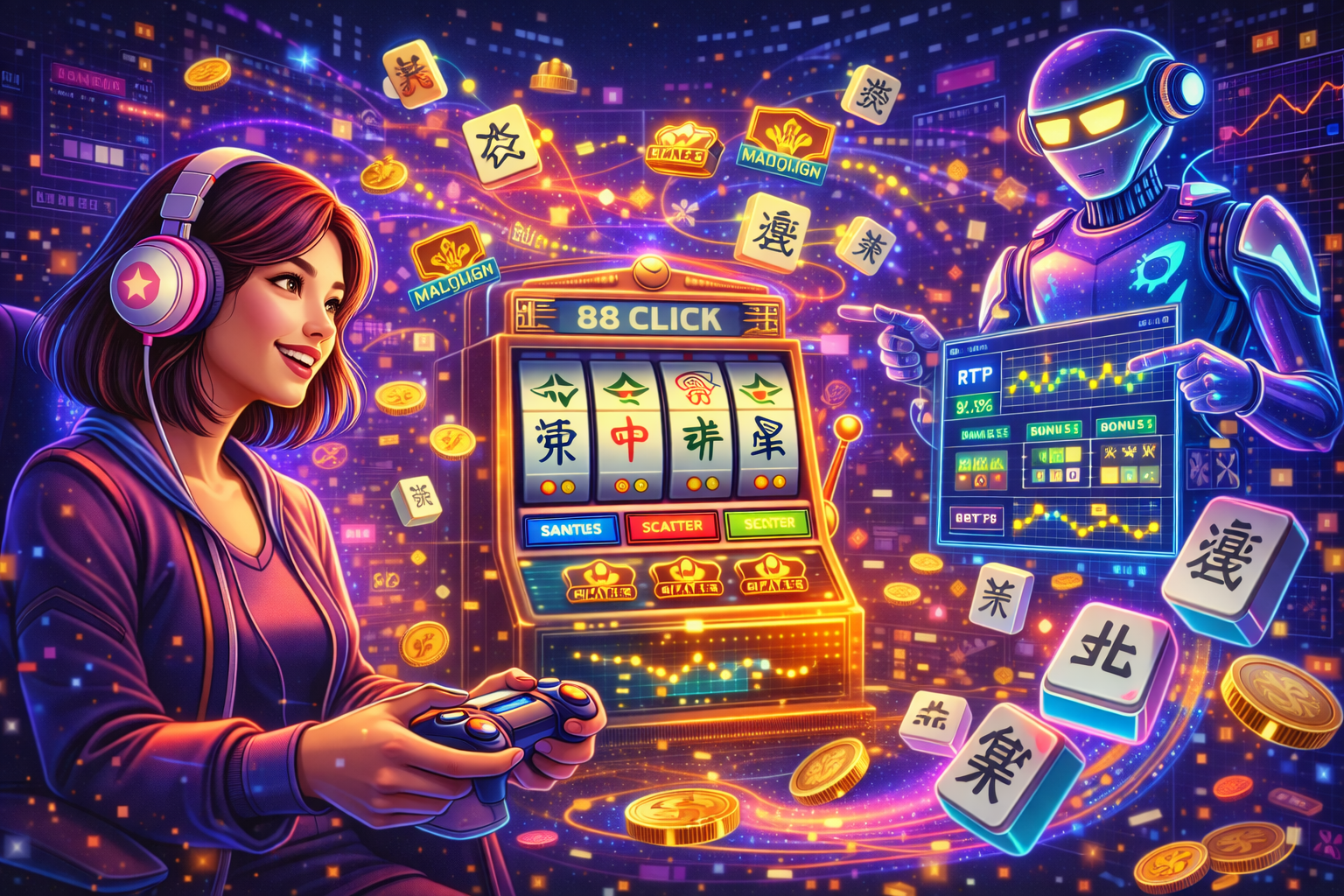 Strategi Mengamati Pola dan Alur Permainan Slot Mahjong 88 Click